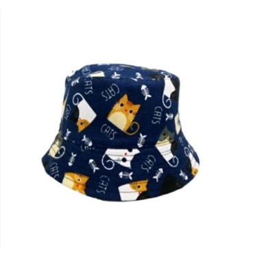 COD Bucket Hat Anak Kanvas Tali Panjang // Bucket Motif //  1-6 Tahun Unisex