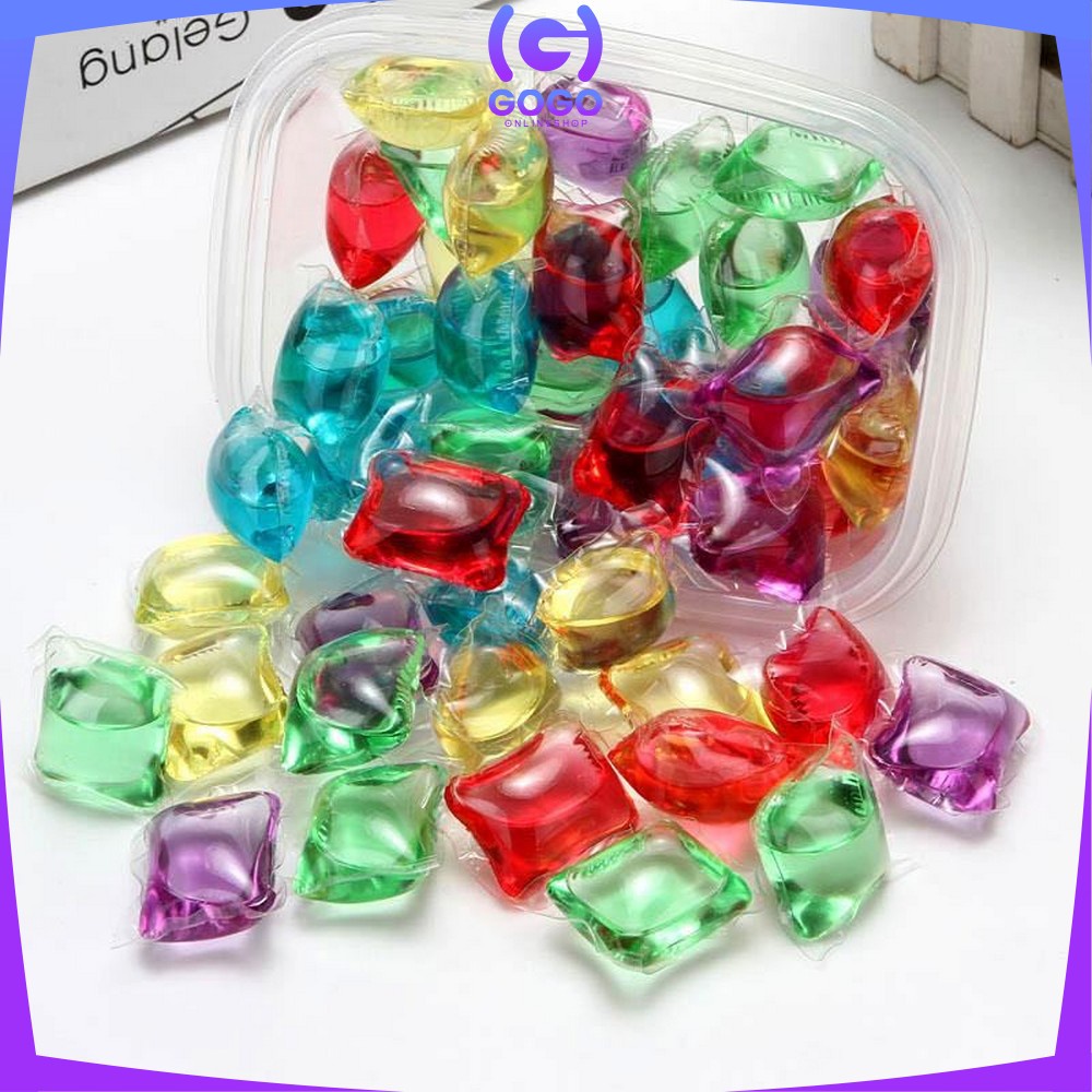 GOGO-C494 Sabun Cuci Baju Cair Detergen Laundry Ball ISI 100PCS / Sabun Liquid Laundry Gel Soap / Sa