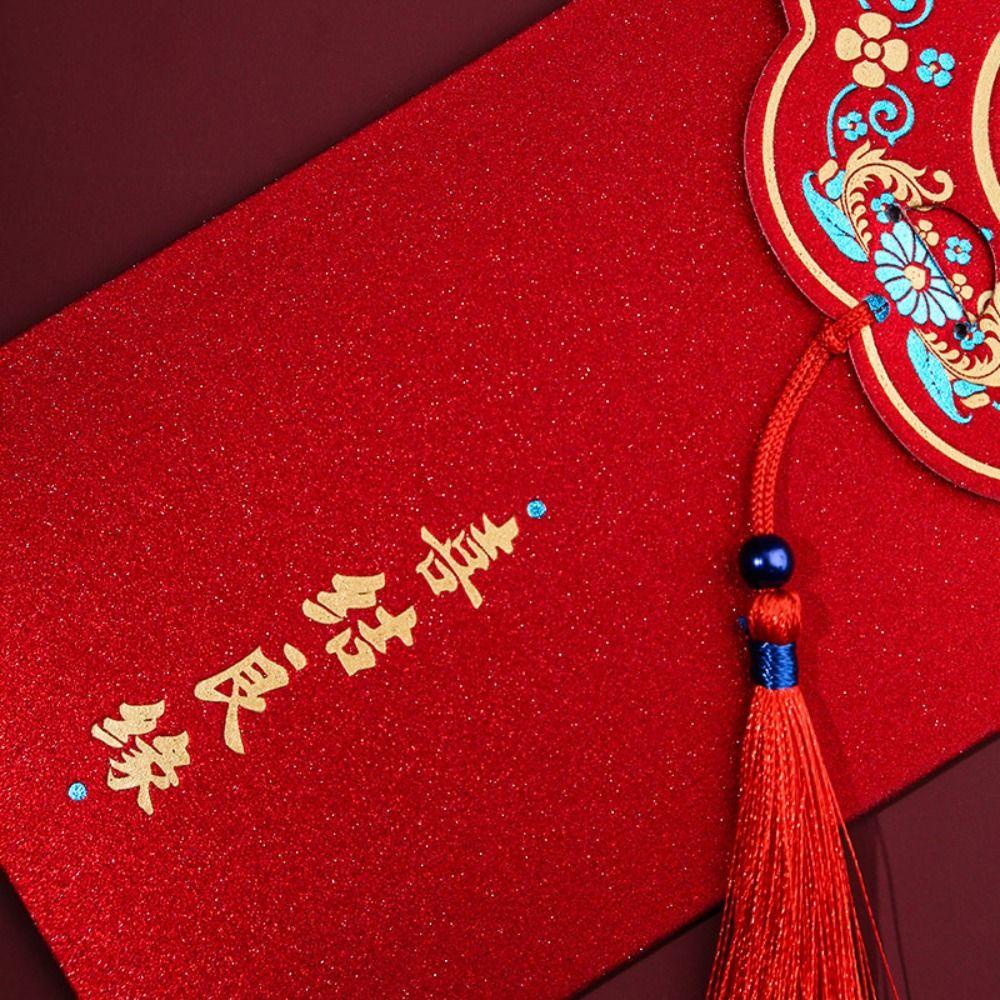 Lanfy Amplop Merah Imlek Red Happy Gift Festival Musim Semi Pernikahan Hongbao Money Packets