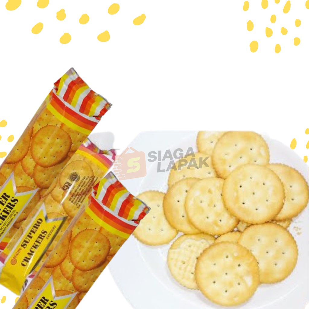 Biskuit Supero Crackers Nissin Krekers 90gr