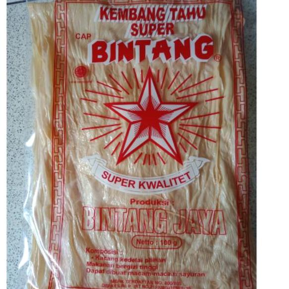 

Terjangkau--Kembang tahu super cap bintang 100gr