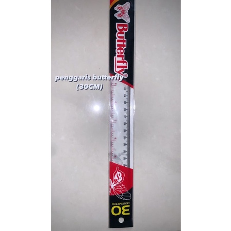

penggaris butterfly 30 cm