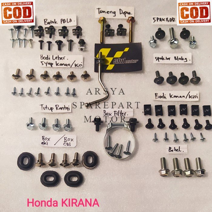 baut body full set kirana