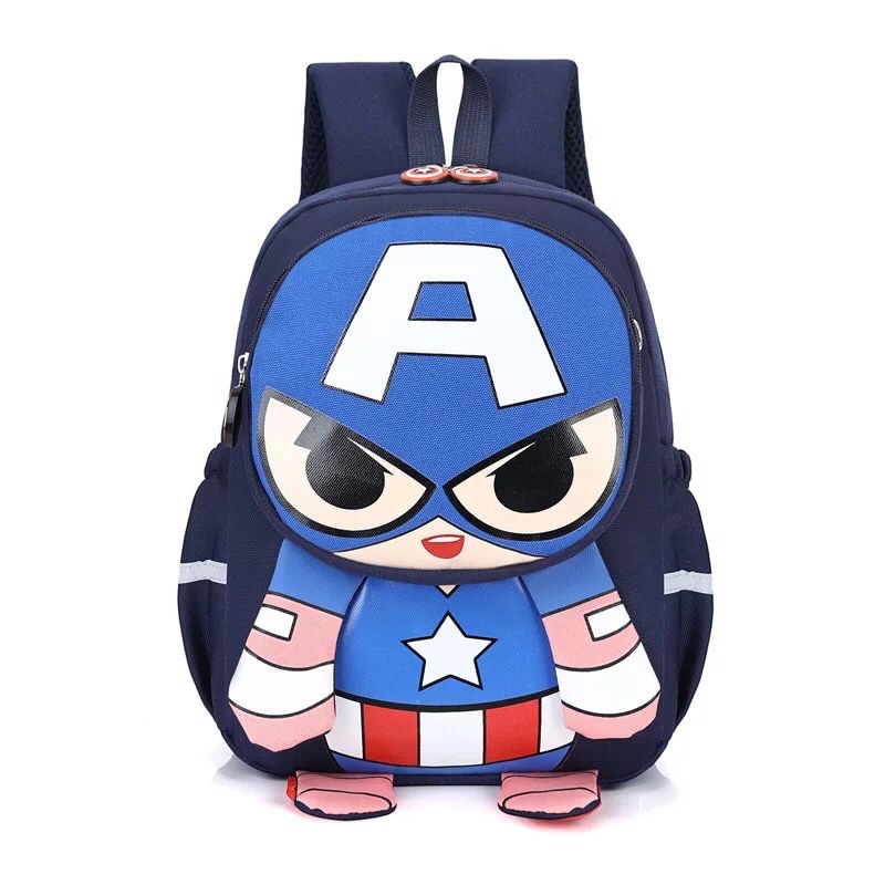 tas ransel anak karakter superhero / tas anak karakter sekolah / tas ransel anak karakter