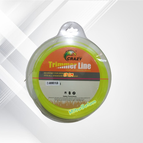 Trimmer Line / Tali Senar Potong Rumput 2,4 mm x 1 LB