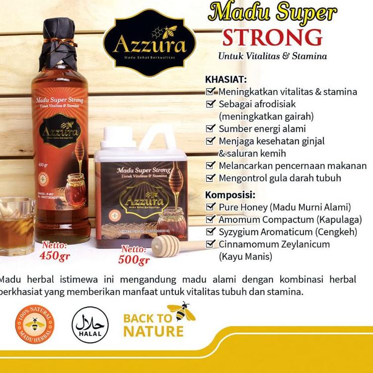 

TRX8p3Od--Madu Azzura Super Strong Madu untuk Vitalitas dan Stamina