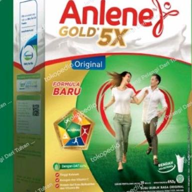 

[ COD ] Anlene Gold Plus 5X Susu Bubuk Original 640g 650g 640 650 Gram 640gram