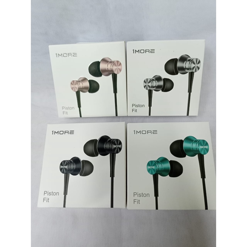 EARPHONE METAL 1More Piston Fit Super Bass + Packing Original PROMO SEN