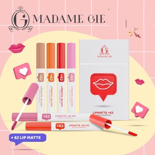 Madame Gie Lip Matte +62 - Make Up Lipstick | Lip Cream