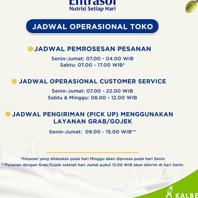 

Diskon Gede--Entrasol Special Paket Exclusive Platinum Vanilla 800gr