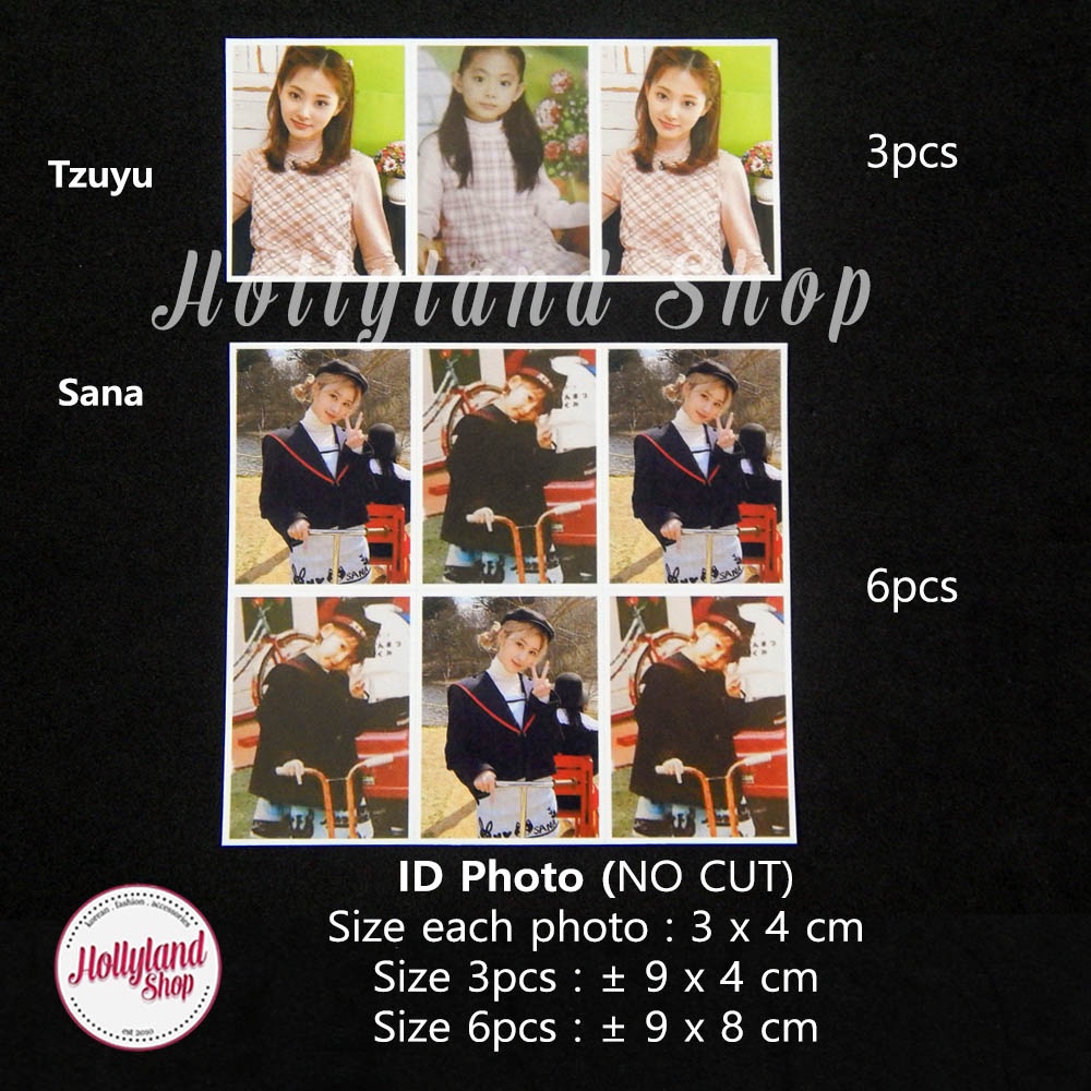ID Photo Pass foto TWICE Member Baby Anak (5 lembar)