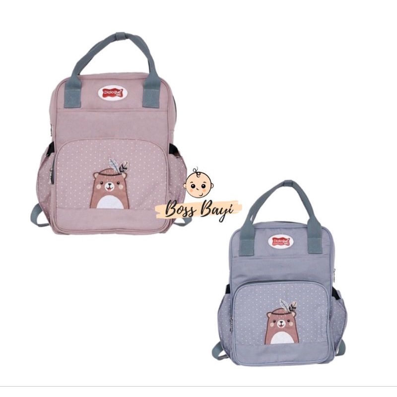 Dialogue Baby Tas Ransel Bearie Series - DGT7316