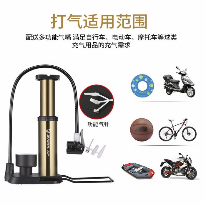 Pompa Angin Ban Sepeda Motor Mini Portable