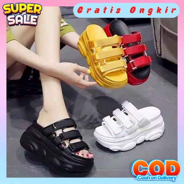 Sendal Wetges Terbaru 2022 Wiges Wnta Dewasa Wijes Kekinian Wedges Wanita Bridesmaids Wadges Sandal 