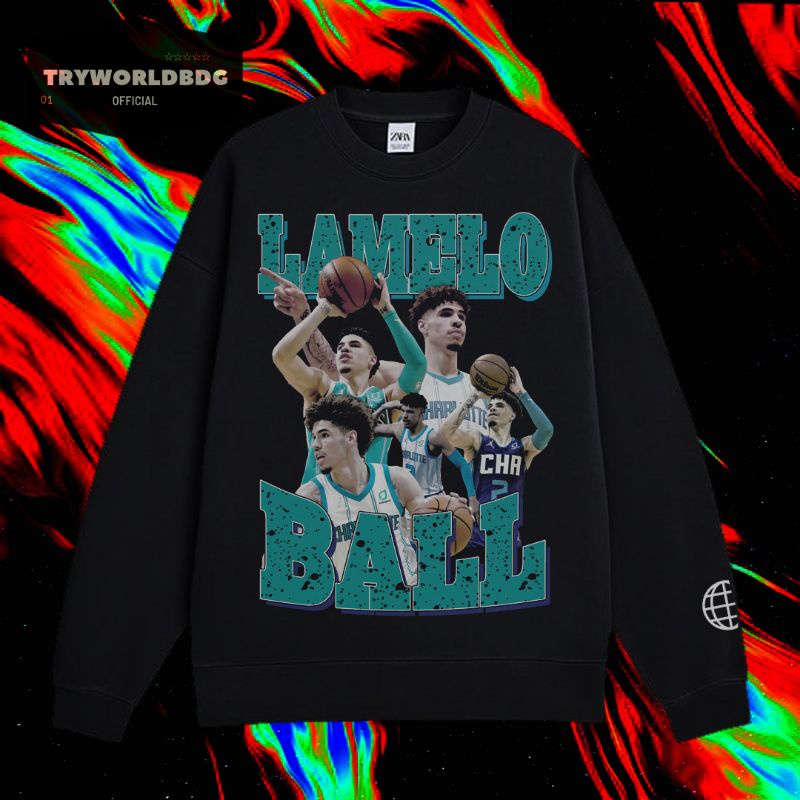 CREWNECK LAMELO BALL VINTAGE TEE / SWEATER / JAKET / HOODIE