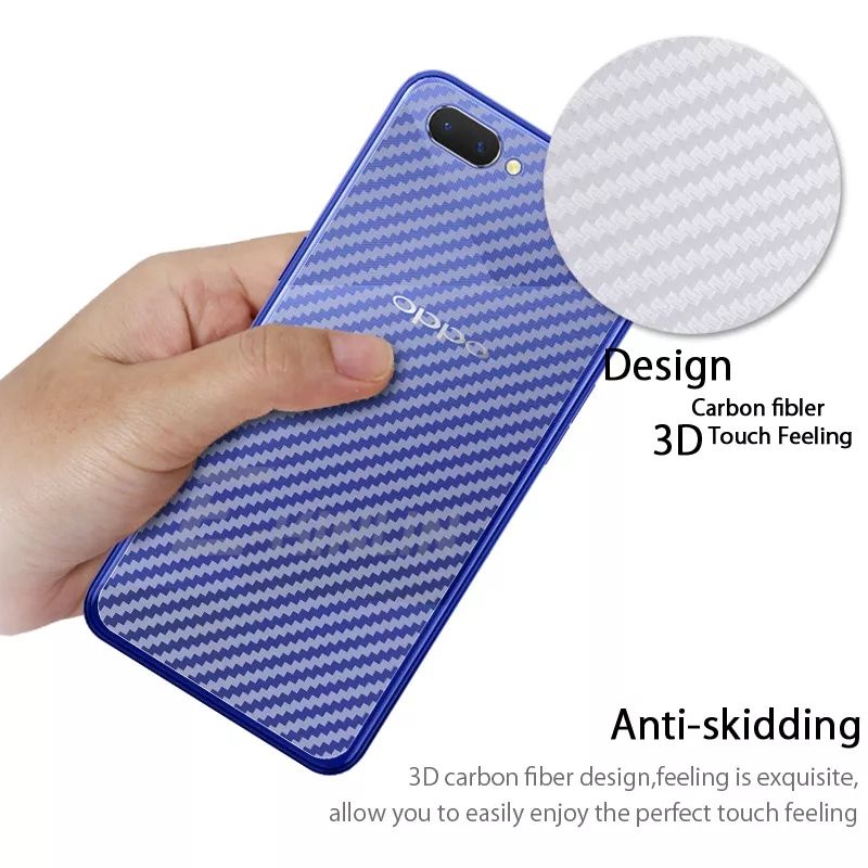 Antigores Skin Carbon Oppo A3S / R.C1