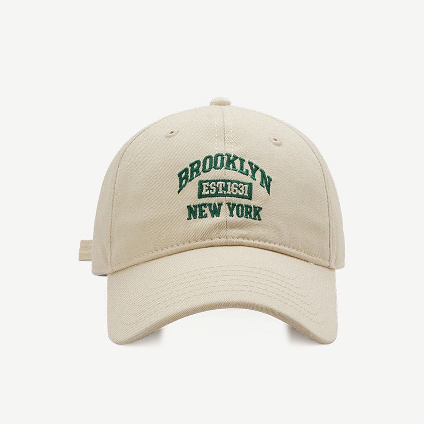 Cod-Bordir Brooklyn New York Unisex Cotton Matterial Topi Casual Premium Distro