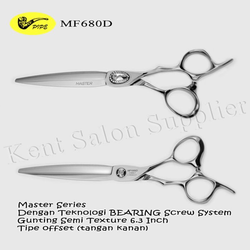 

Gunting Semi Texture PIPE MF680D ( Potong+Sliding) Teknologi Baering