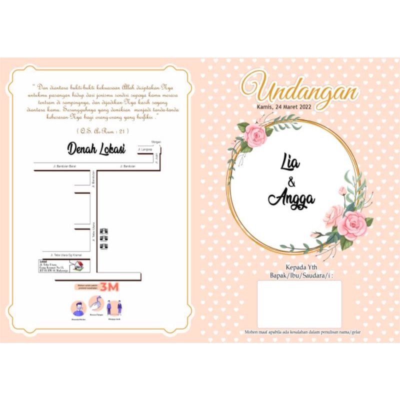 Jual undangan nikah undangan pernikahan undangan sunatan undangan