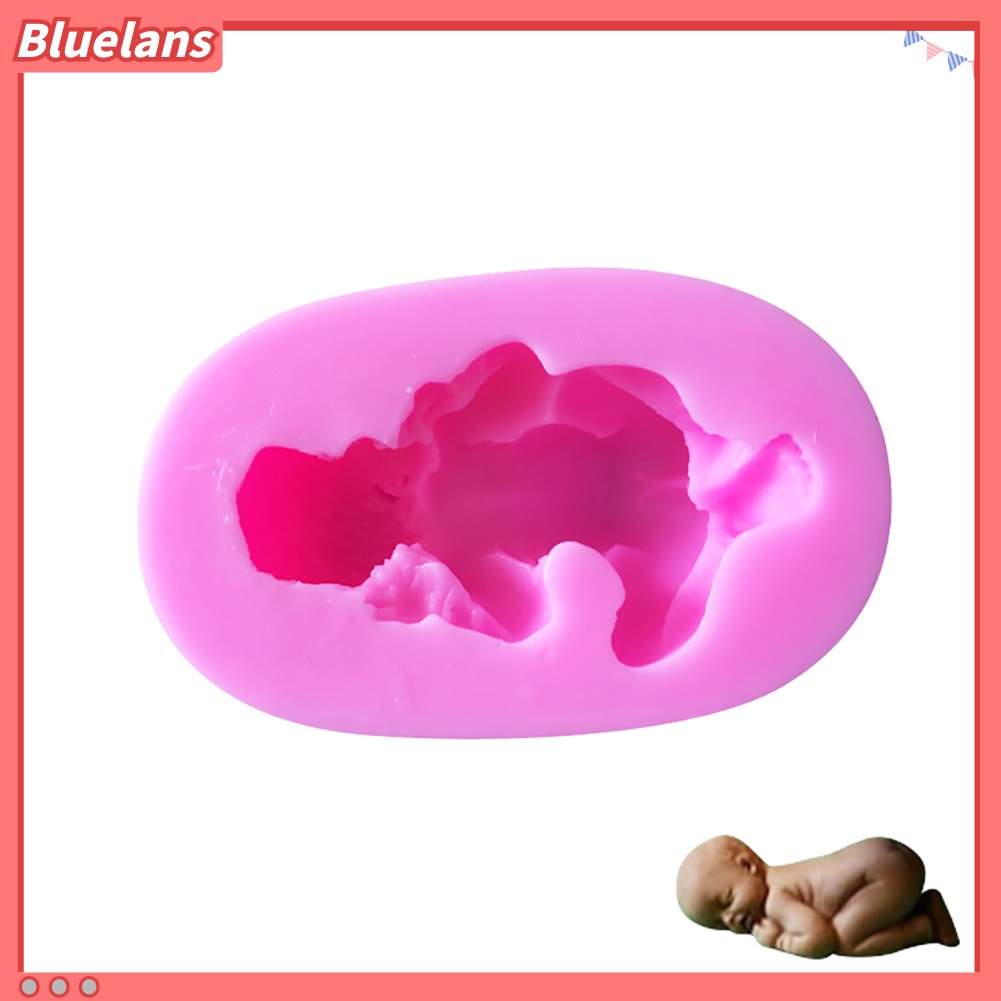 Bluelans Cetakan Kue / Puding / Jelly / Sabun Bentuk Bayi Newborn