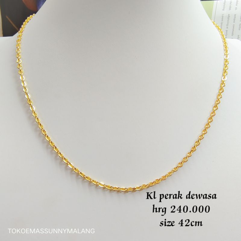 KALUNG PERAK DEWASA NORI 925