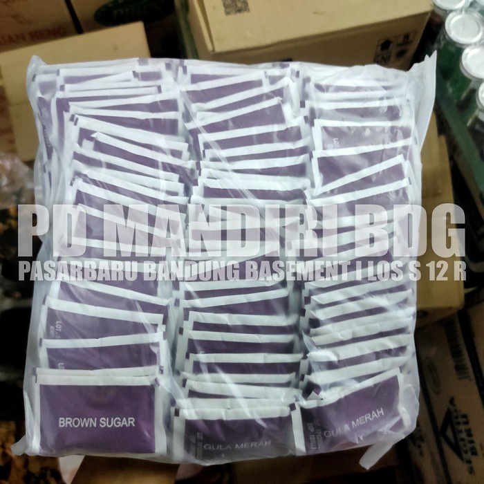 

GULA MERAH SACHET HOTEL CAFE RESTO 7 GR ISI 250 PCS