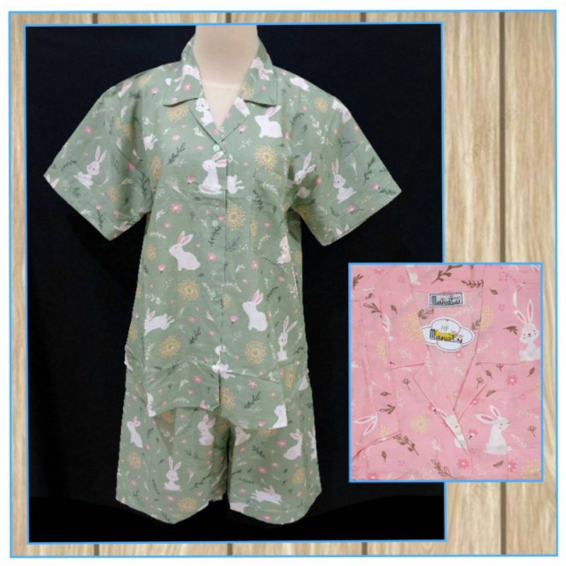 piyama katun HP(celana pendek) Majesty