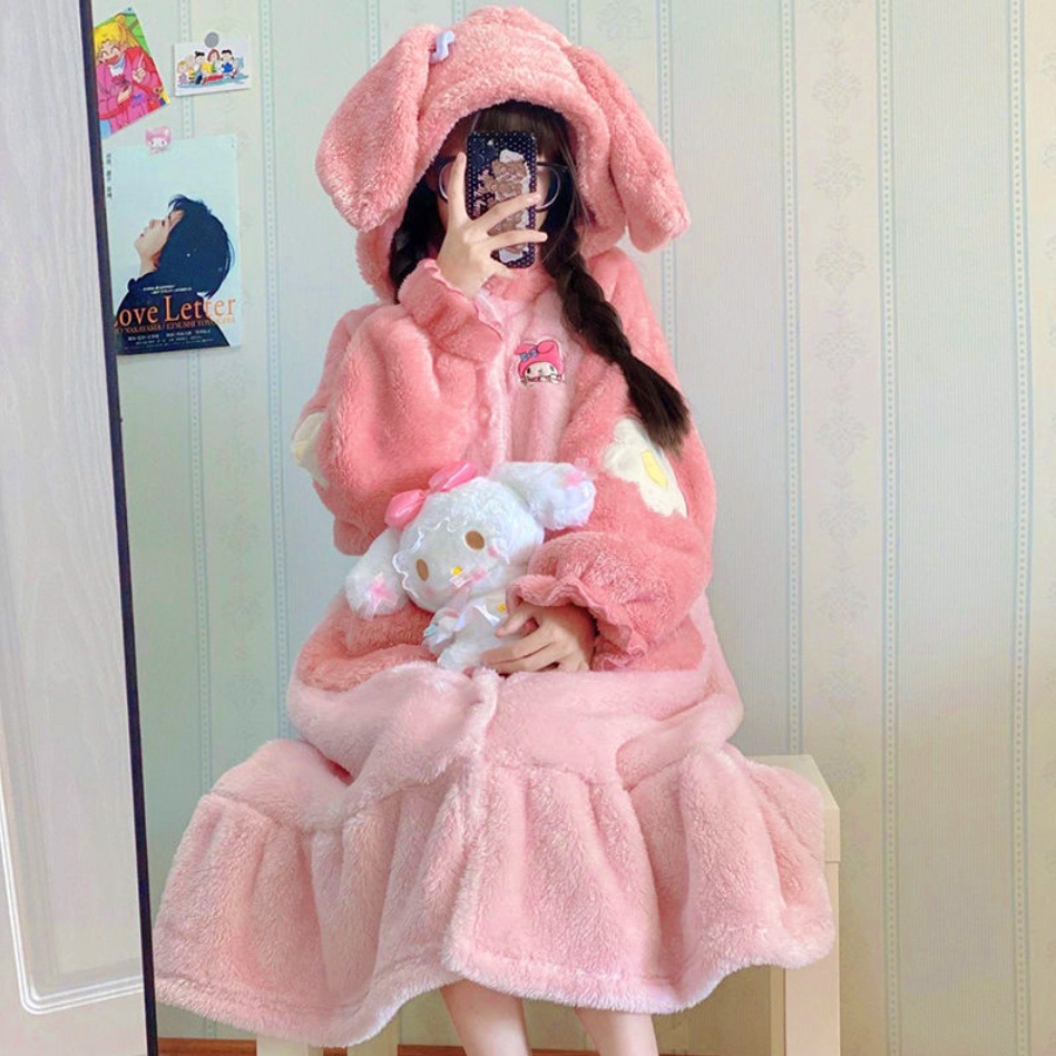 MELODY DASTER KOSTUM ONESIE BAJU TIDUR PIYAMA KIGURUMI