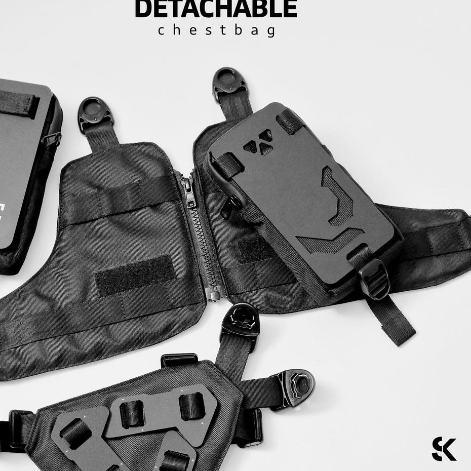 Tren Terbaru Sidekick project ARMORED - holster - chest bag - tactical bag - rig bag - tactical - te