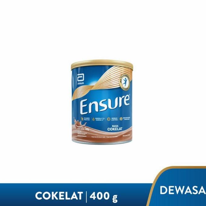 

[ COD ] ENSURE COKLAT 400 G SUSU NUTRISI DEWASA LANSIA RENDAH LAKTOSA