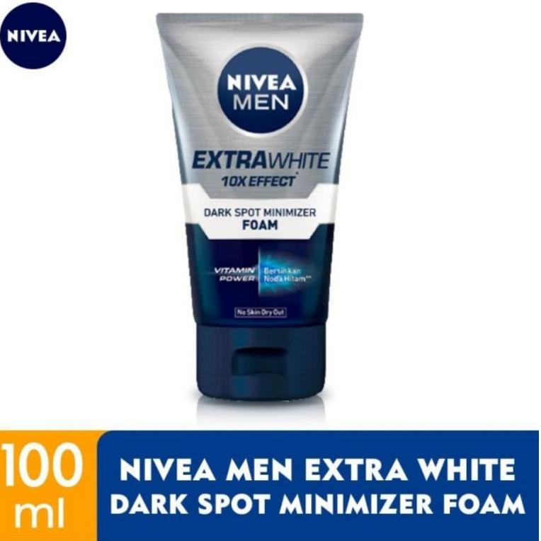 A4E2 NIVEA MEN Extra Whitening Dark Spot Minimizer Facial Foam 100ml