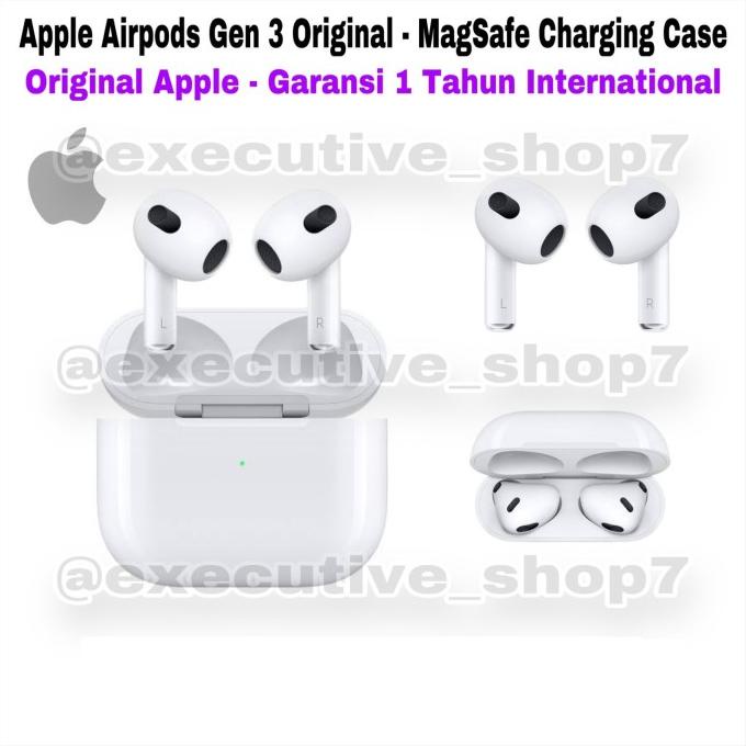 Promo Apple Airpods Gen 3 Original - Magsafe Charging Case - Original Apple