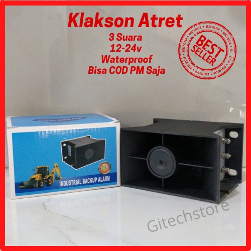Klakson Atret 3 Suara Back Horn Klakson Mundur Alarm Mundur