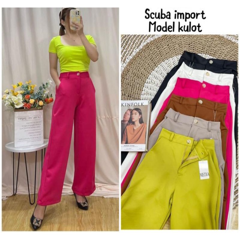 kulot scuba import premium ternyaman