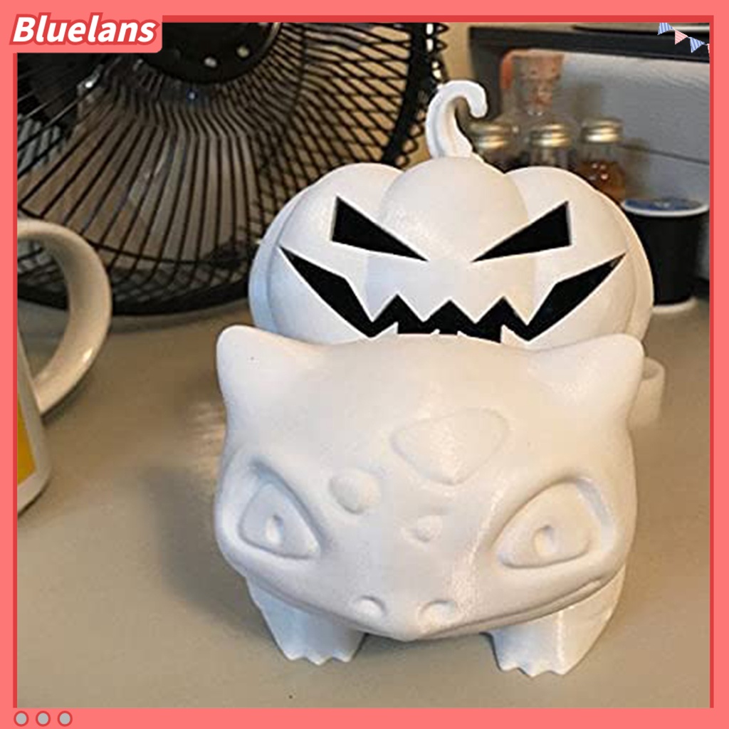Patung Pumpkasaur Luminous Bahan Resin Dapat Dilepas Untuk Dekorasi Halloween