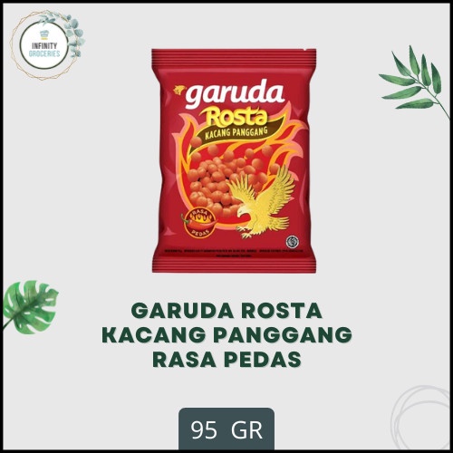 Jual Garuda Rosta Kacang Panggang Rasa Pedas 95 Gr Murah Shopee