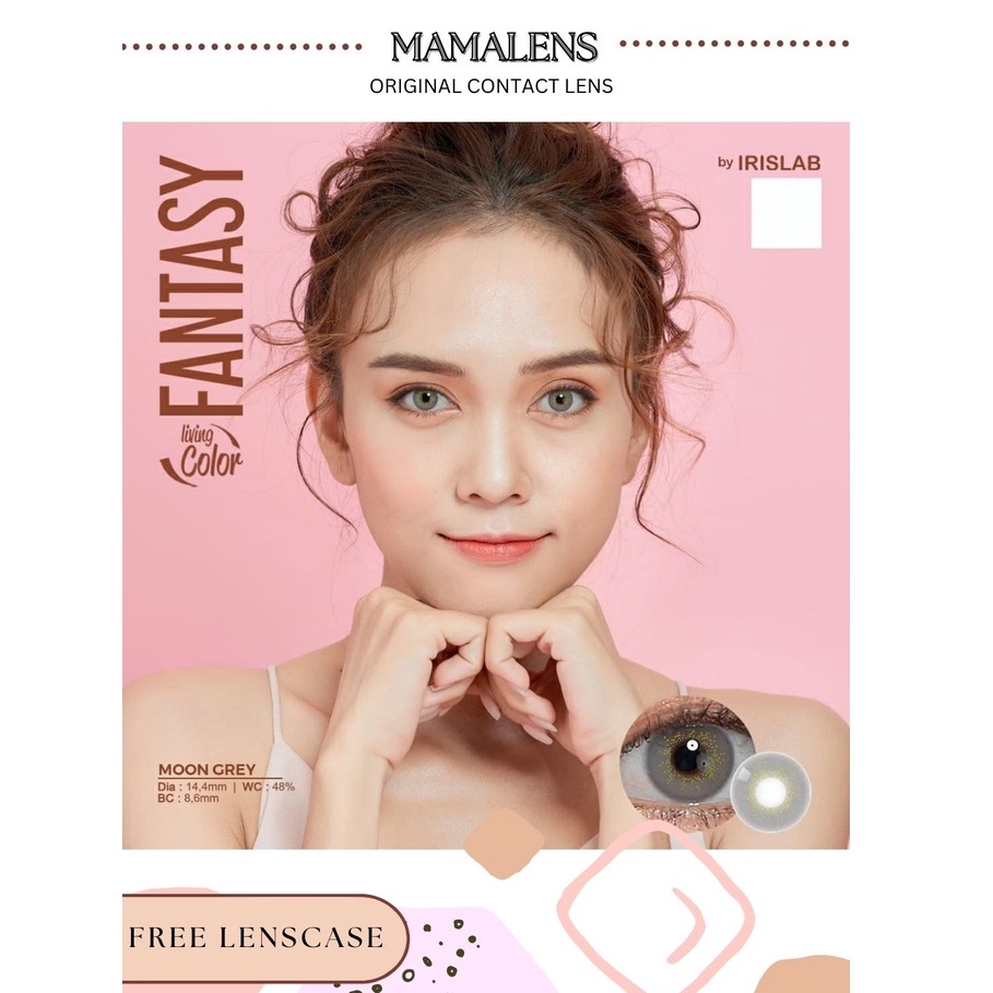 SOFTLENS FANTASY by IRISLAB DIA 14.4MM NORMAL &amp; MINUS -0.50 SD -2.50 | FREE LENSCASE - MAMALENS