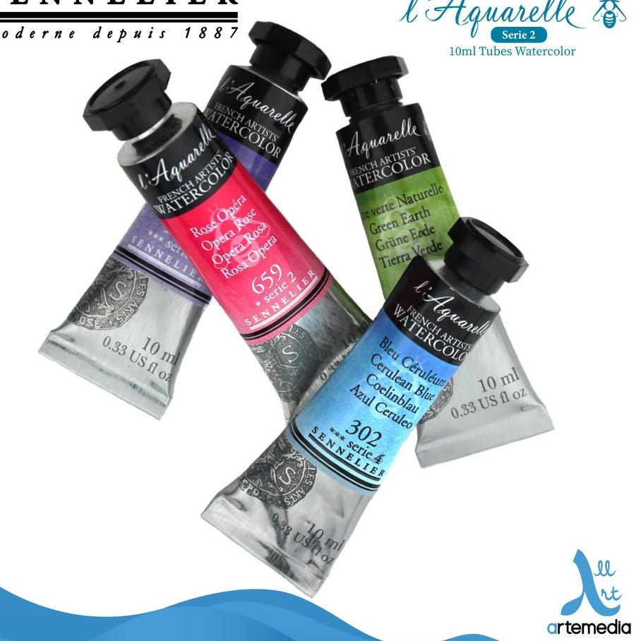 

Berkualitas - Cat Air Sennelier L Aquarelle 10ml Tube Watercolor Series 2