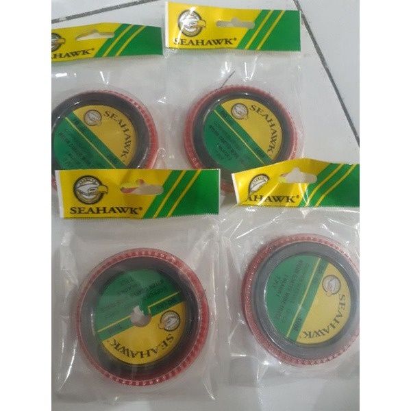 kawat neklin hitam coated seahawk