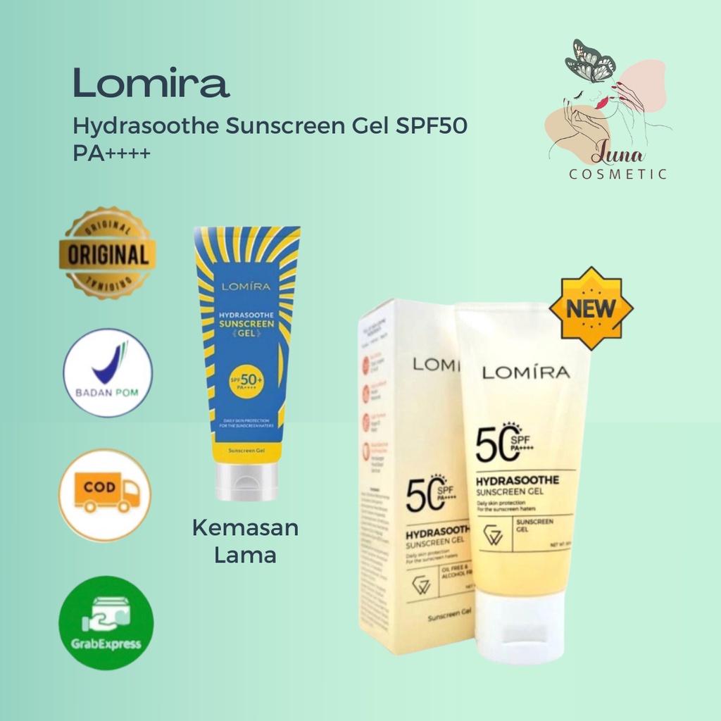 Lomira Hydrasoothe Sunscreen Gel SPF50 PA+++ 50ML