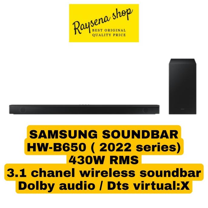 TERLARIS!!! SAMSUNG SOUNDBAR HW B650 / HW-B650 3.1 Chanel wireless soundbar