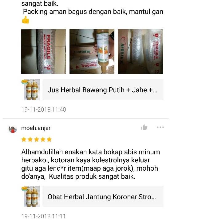

Diskon✔️Jamu Herbal Bawang Putih Jahe Merah Jantung Koroner Stroke Kolesterol Asam Urat HERBAKOL|SQ1