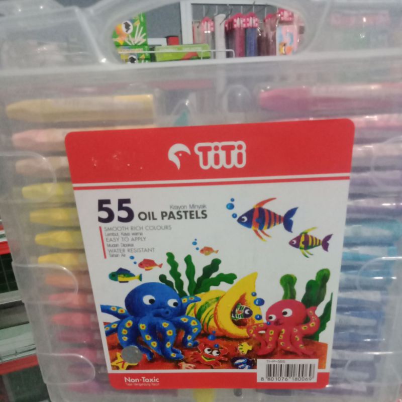 

crayon titi 55 warna