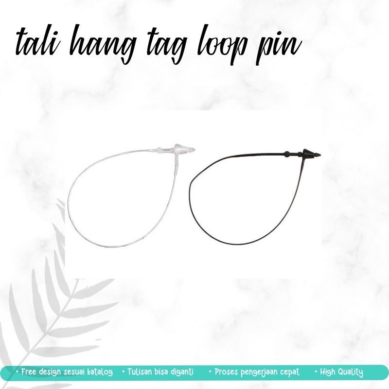 

Tali Hang Tag • Tali Hang Tag Loop Pin