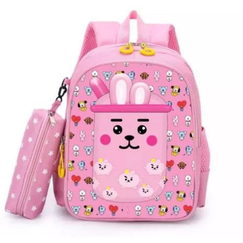 Lagi Hits Tas Ransel Wanita Anak Terbaru Motif Boba 2in1 Ransel Perempuan Ransel Sekolah Best Seller Tas Anak 2022