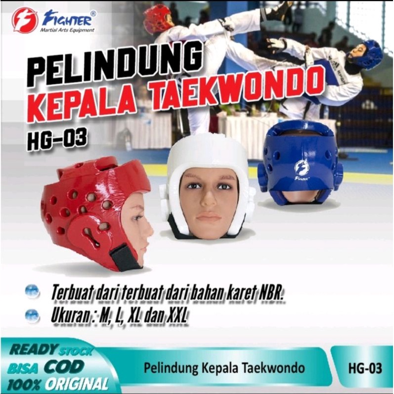 HELM TAEKWONDO | HEADGUARD TAEKWONDO | PELINDUNG KEPALA