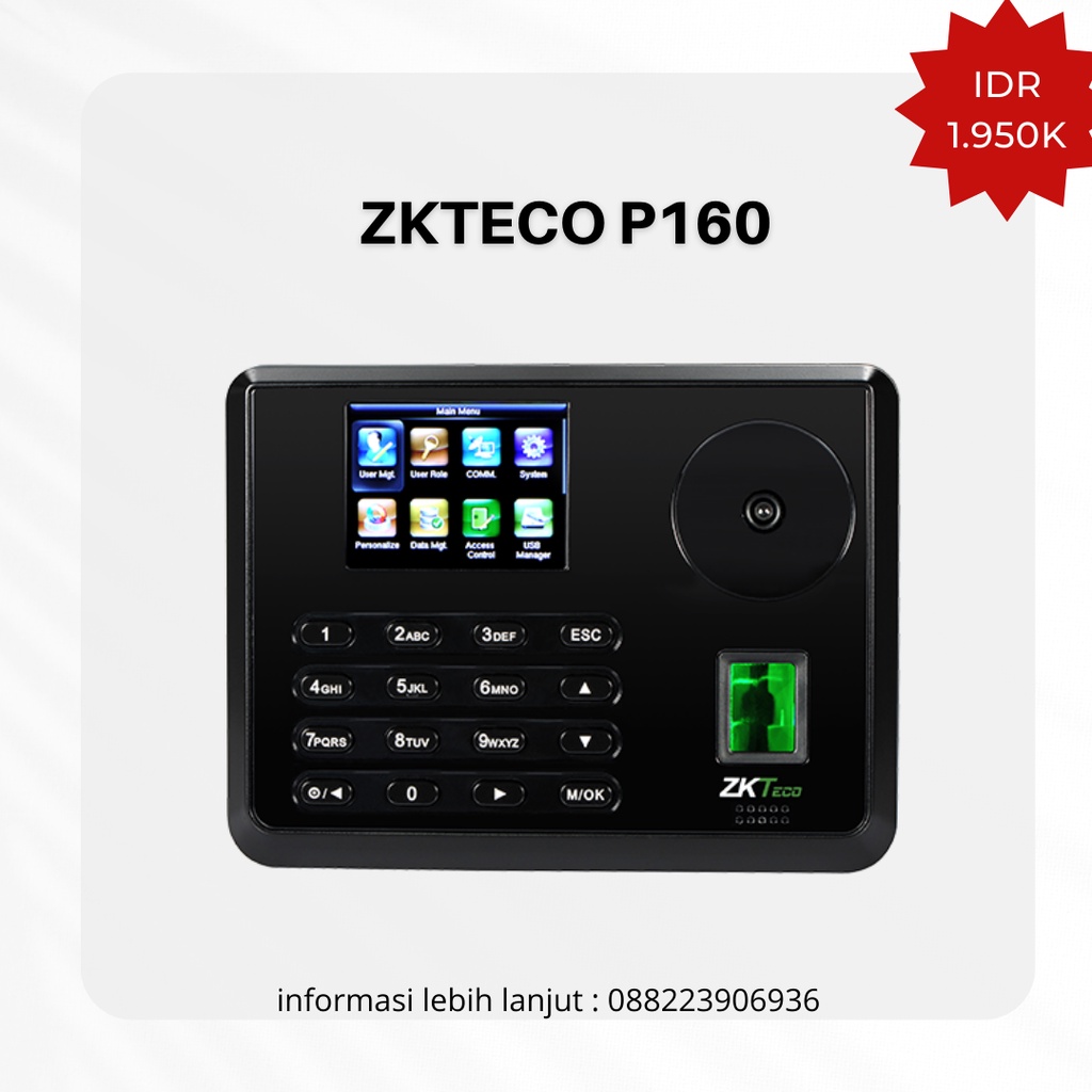 ACCESS CONTROL/ MESIN ABSEN/ MESIN AKSES FINGERPRINT/ MESIN ABSEN OTOMATIS