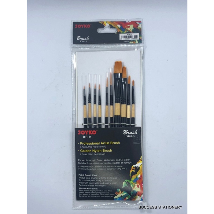 

Star Joyko Kuas Set Br9 Flat Round Nylon Hot Sale