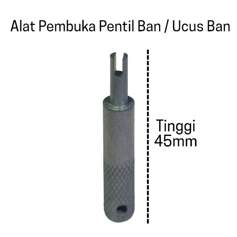 ALAT PEMBUKA BUKA PENTIL BAN MOTOR ATAU MOBIL ( Kunci Spuyer Pentil Ban Tubles atau Ban Dalam )