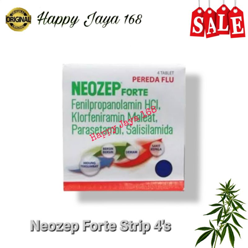 Neozep Forte Strip isi 4 Tablet